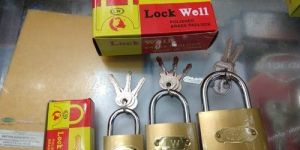 Lock Well Brass Padlock