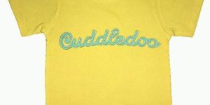 Lemon Cuddledoo Embroidery T Shirt