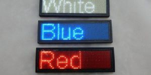 LED Name Badge