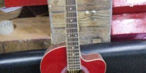 J & D 39C Red Guitar