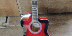 Jimm 39C Red Guitar