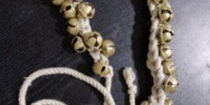 MetalCraft Ghungroo White Cotton String