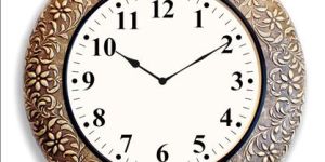 Wooden Antique Wall Clock