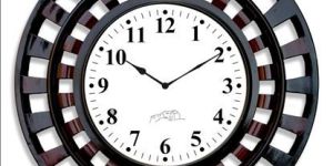 Wooden Designer Wall Clock