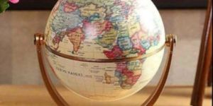 Antique Desktop Globe
