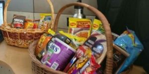 Wooden Gift Hamper Basket