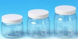Transparent Plastic Jars