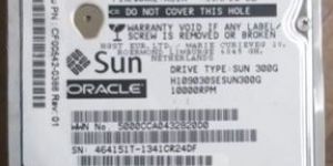 Sun Sas Hdd Sff 6gbps 10k 542-0388-01 Hard Drive