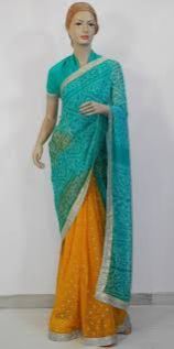 Party Wear Bandhej Saree