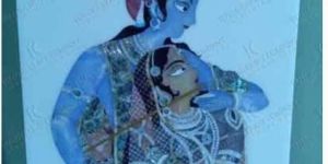 Radha Krishna Wall Mural