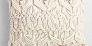 Macrame Cushion Cover