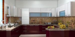 G Shaped Modular Kitchen