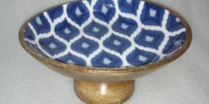 Wooden Printed Bowl