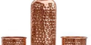 Hammered Copper Bottle