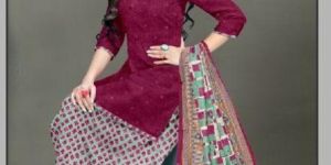 Cotton Patiala Suits