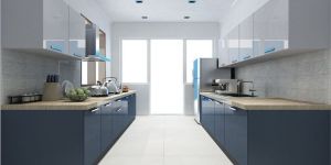 Parallel Modular Kitchen