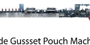 Side Gusset Pouch Machine