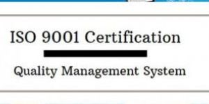 ISO 9001 Certification