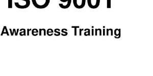 ISO Awareness Training