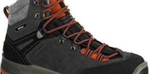 Men Black Trekking Shoes