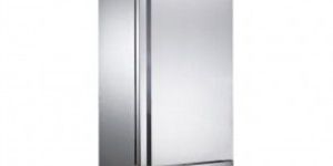 Stainless Steel Single Door Refrigerator