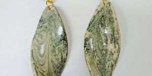Resin Twisted Earrings