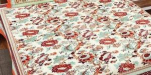 Floral Print Bed Sheet