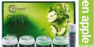 NutriGlow Skin Radiance Green Apple Facial Kit 210 Gm