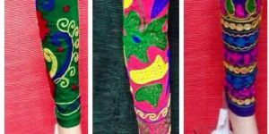 Ladies Embroidered Leggings