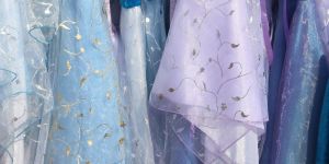 Organza Embroidered Fabrics