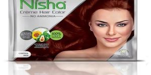 Nisha Crme Burgundy Hair Color