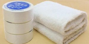 White Plain Compressed Towel