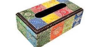 Wooden Tissue Box