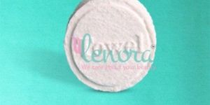 White Compressed Rowel Towel