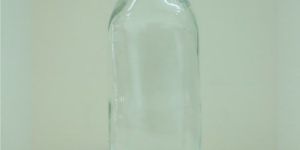 Transparent Filli Glass Bottle