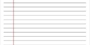 WATER BASED FLEXOGRAPHIC INKS - NOTEBOOK RULING