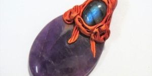 Tibetan Style Gemstone Pendant