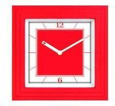 Red Wall Clock