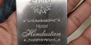 Stainless Steel Personalized Hotel Keychain