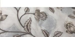 Designer Embroidered Sheer Fabric