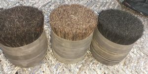 Natural Cattle Tail Hair Bristles .