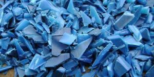 HDPE Blue Drum Scrap