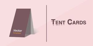Tent Cards Designing
