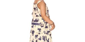 Girls Cotton Dress White