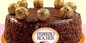 Ferrero Rochers Chocolate Cake
