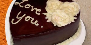 Heartfelt Chocolate Cake
