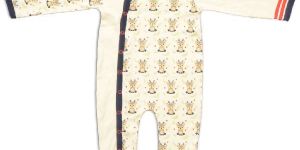 Woodland Deer Footed Romper