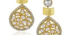 Traditional Gold Plated Dangler Earrings