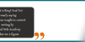 Content Writing Course