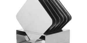 Stainless Steel Square Coaster